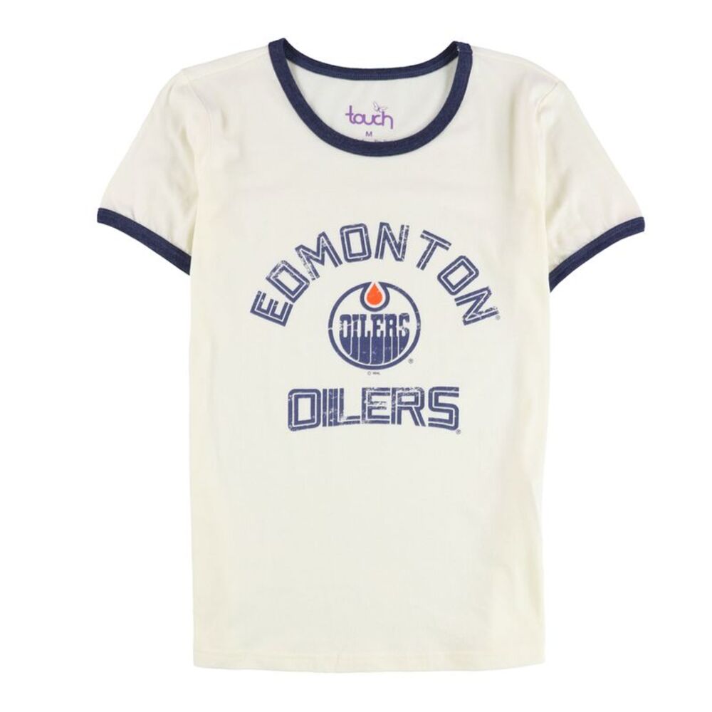 Touch Womens Edmonton Oilers Graphic T-Shirt, NWT